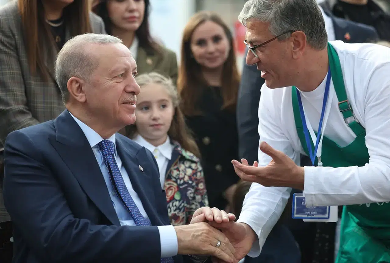 Cumhurbaşkanı Erdoğan, Milletin Bahçesi’nde milletle bir araya geldi