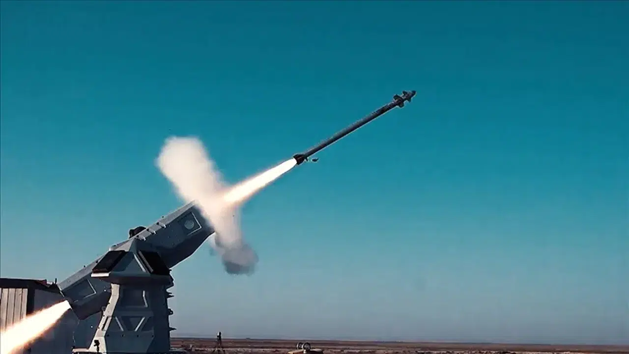 LEVENT Yakın Hava Savunma Sistemi ilk gerçek hedefini tam isabetle imha etti