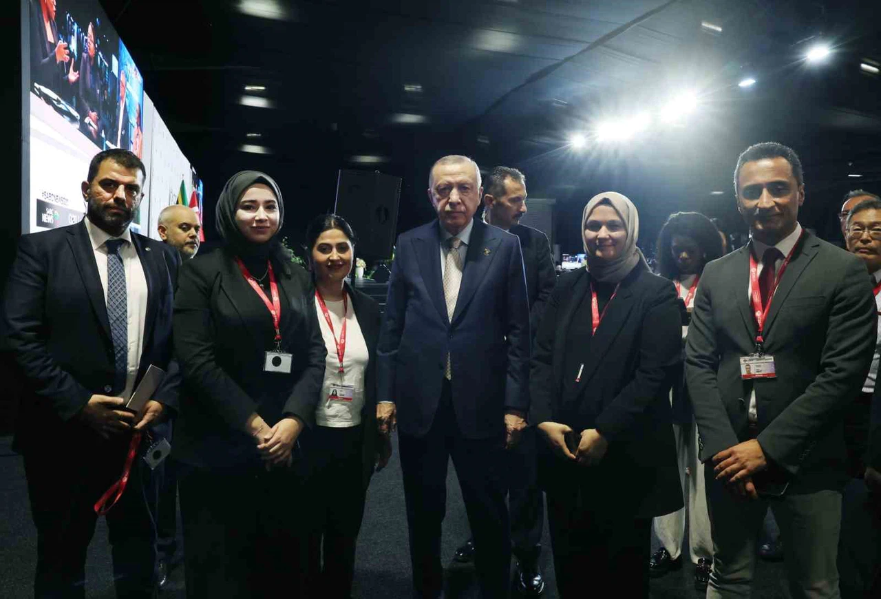 Cumhurbaşkanı Erdoğan'ın, G20'deki basın toplantısına uluslararası medyadan yoğun ilgi