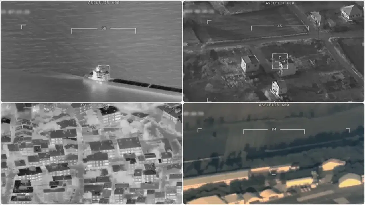 Bayraktar AKINCI'nın yeni gözü ASELFLIR-600 sahneye çıktı