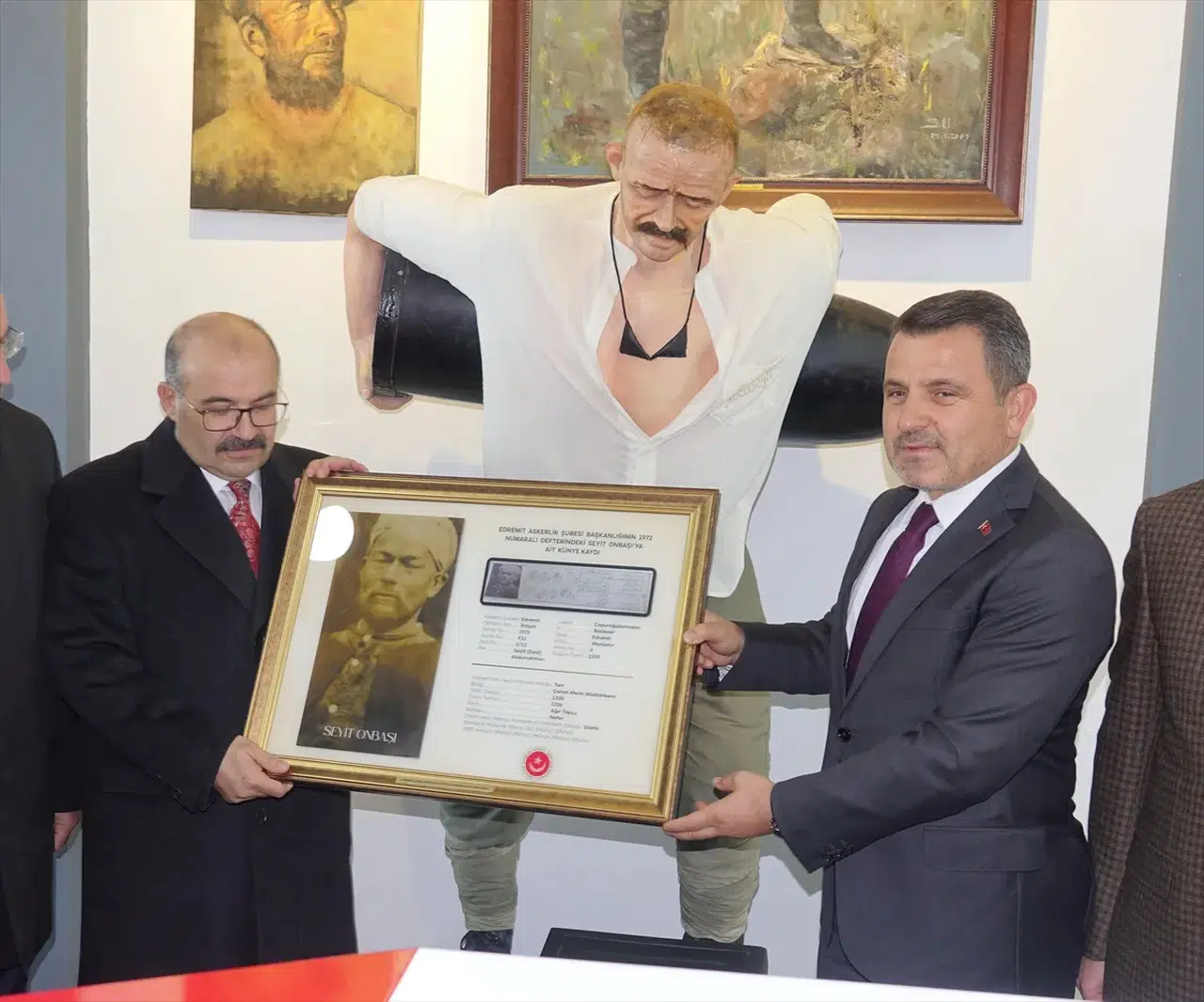 Seyit Onbaşı'nın askerlik fotoğrafı yıllar sonra ortaya çıktı