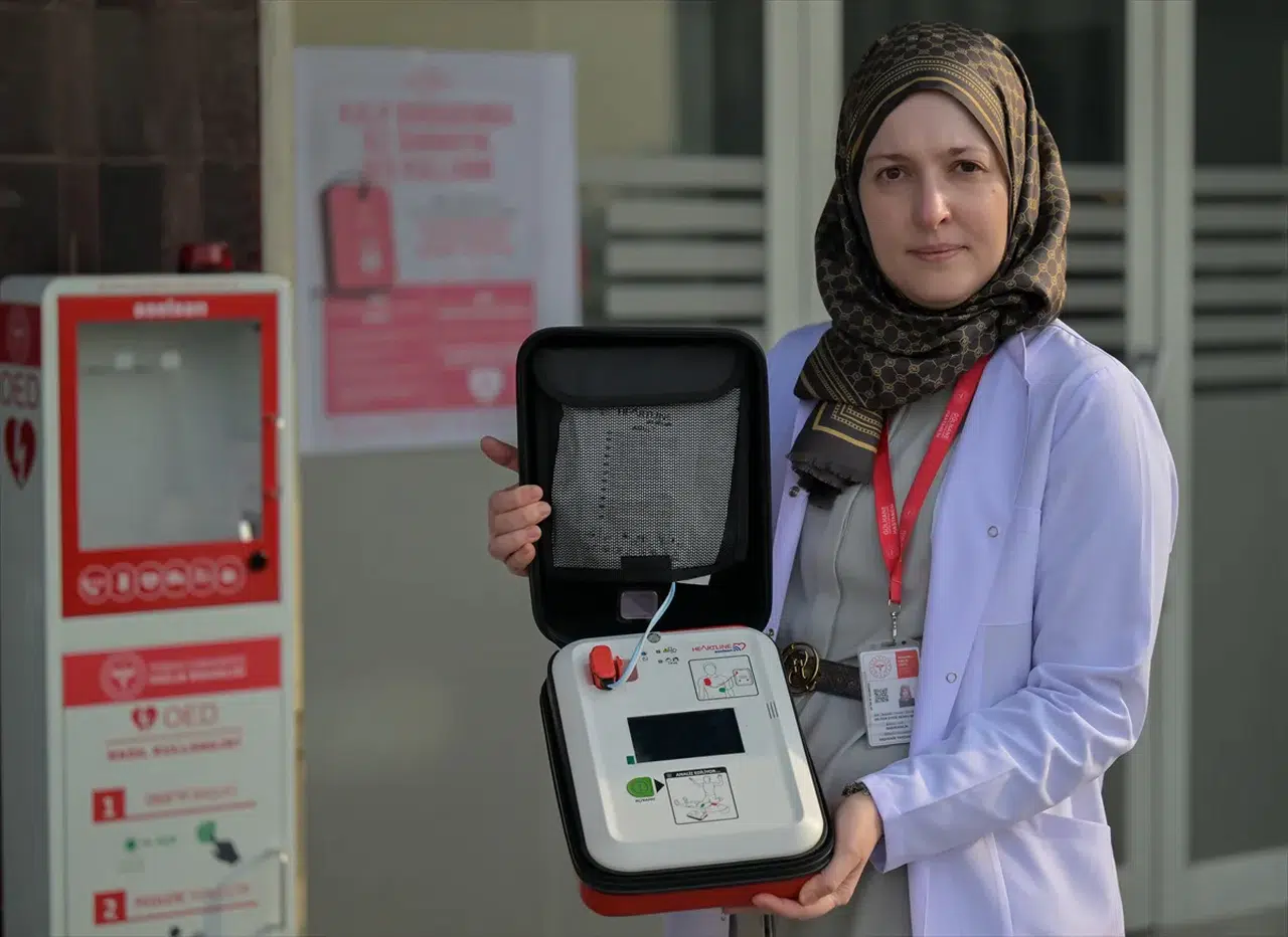 Ankara'da 25 noktaya yerli kalp cihazı OED yerleştirildi