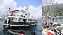 54 tekneyle Gazze’ye doğru: Küresel Sumud Filosu Marmaris’ten yola çıktı