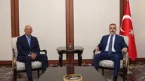 Dışişleri Bakanı Hakan Fidan, ABD Ankara Büyükelçisi Tom Barrack’ı kabul etti