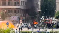 Suriye'nin başkenti Şam'da patlama sesleri