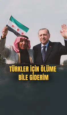Türkler için ölüme bile giderim