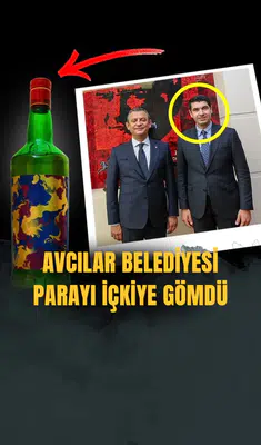 Avcılar Belediyesi parayı içkiye gömdü
