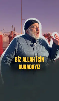 Biz Allah için buradayız