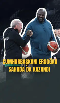 Cumhurbaşkanı Erdoğan sahada da kazandı