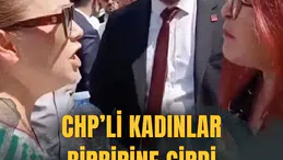 CHP'li kadınlar birbirine girdi
