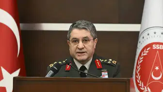 Genelkurmay Başkanı Bayraktaroğlu, Başkanlık Konseyi Başkanı Menfi ile görüştü