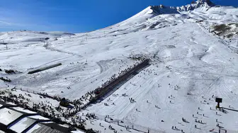 Kayak sezonu Erciyes’te resmen açıldı