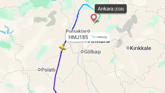 Ankara'dan havalanan özel jet ile irtibat kesildi