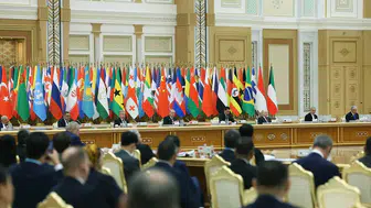 Cumhurbaşkanı Erdoğan: "Türk ve Türkmen halkları aynı kökten gelen iki kardeş millettir"