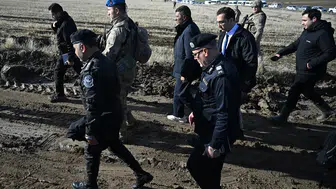 Libya askeri heyeti Ankara'daki jet enkazını inceliyor