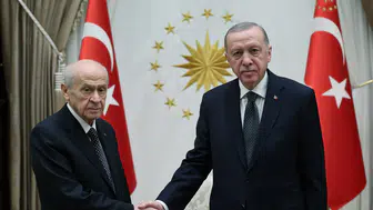 Cumhurbaşkanı Erdoğan ile MHP lideri Bahçeli görüşmesi başladı