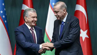 Cumhurbaşkanı Erdoğan ve Özbekistan Cumhurbaşkanı Mirziyoyev'den tarihi adım