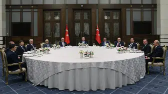 Cumhurbaşkanı Erdoğan yasama, yürütme ve yargı organlarının temsilcileri ile görüştü