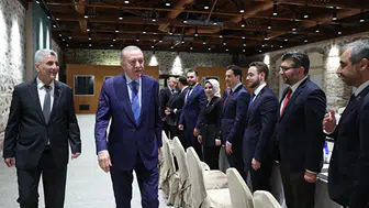 Cumhurbaşkanı Erdoğan MÜSİAD heyetini ağırladı