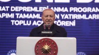 Cumhurbaşkanı Erdoğan: “Türkiye küllerinden yeniden doğdu”