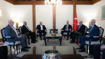 Bakan Fidan, Hamas heyeti ile görüştü