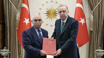 Cumhurbaşkanı Erdoğan, AYM Başkanı Özkaya ile görüştü