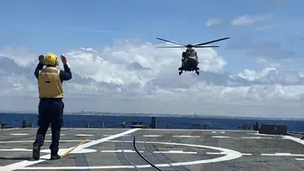 Türk helikopterlerinden Hint Okyanusu’nda gövde gösterisi: Somali açıklarında gemi eğitimi