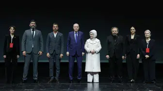 Cumhurbaşkanı Erdoğan "Bir Adam Yaratmak" filminin galasına katıldı