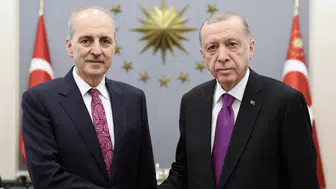 Meclis'te kritik zirve: Cumhurbaşkanı Erdoğan ve TBMM Başkanı Kurtulmuş bir araya geldi