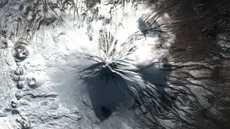 Ağrı Dağı’nın zirvesine Göktürk-2B’den bakış