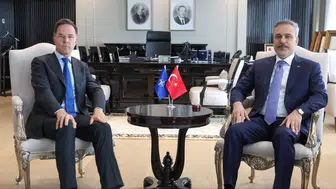 Dışişleri Bakanı Fidan NATO Genel Sekreteri Rutte ile görüştü