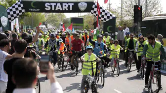 Küresel Sumud Filosu için İstanbul'da anlamlı dayanışma: Pedallar Gazze için döndü