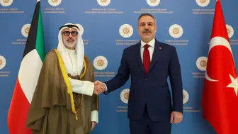 Bakan Fidan Kuveytli mevkidaşı Al-Sabah'ı ağırladı