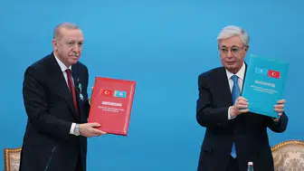 Türkiye ve Kazakistan arasında stratejik ortaklığı güçlendiren 13 yeni imza