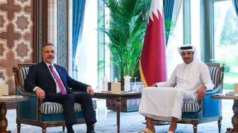 Doha’da kritik temas: Katar Emiri, Bakan Fidan’ı kabul etti