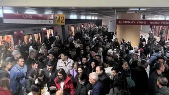 Ankara’da metro arızası çileye dönüştü: Vatandaş isyan etti