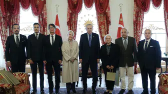 Cumhurbaşkanı Erdoğan, Adnan Menderes ve dava arkadaşlarının ailelerini kabul etti