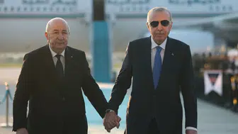 Cumhurbaşkanı Erdoğan, Cezayir Cumhurbaşkanı Tebbun ile görüştü
