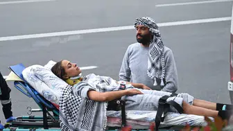 İsrail'in saldırısına uğrayan Küresel Sumud Filosu aktivistleri İstanbul'da tedavi görüyor