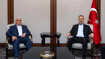Dışişleri Bakanı Fidan, Haşdi Şabi Konisyom Başkanı Feyyad’ı kabul etti