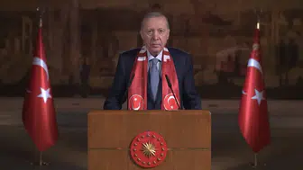 Cumhurbaşkanı Erdoğan’dan A Milli Takım’a video mesaj: "Şimdi yeni bir destan yazmanın tam zamanı"