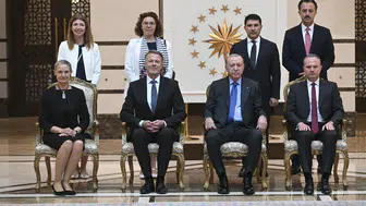 Cumhurbaşkanı Erdoğan, büyükelçilerin güven mektuplarını kabul etti