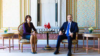 Dışişleri Bakanı Hakan Fidan, Gürcistanlı mevkidaşı Maka Botchorishvili ile görüştü