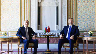 Dışişleri Bakanı Hakan Fidan, Azerbaycanlı mevkidaşı Ceyhun Bayramov ile görüştü