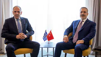 Bakan Fidan, Yunan mevkidaşı ile görüştü
