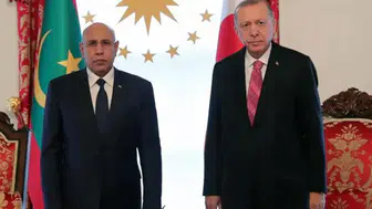 Cumhurbaşkanı Erdoğan, Moritanya Cumhurbaşkanı Ghazouani ile görüştü