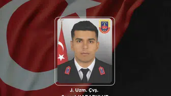 Van’ın Erciş ilçesinde trafik kazasında jandarma uzman çavuş şehit oldu