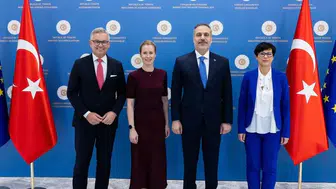 Ankara'da AB zirvesi: Bakan Fidan, üst düzey AB yetkilileriyle bir araya geldi