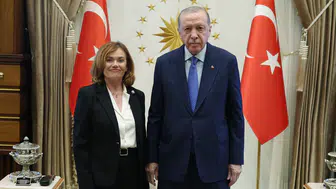 Cumhurbaşkanı Erdoğan, İspanya Anayasa Mahkemesi Başkanvekilini kabul etti