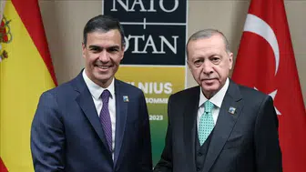 Cumhurbaşkanı Erdoğan, İspanya Hükümet Başkanı Pedro Sanchez ile görüştü